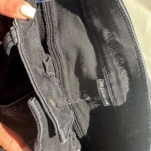 American Eagle Outfitters Black High-Rise Skinny Jeans